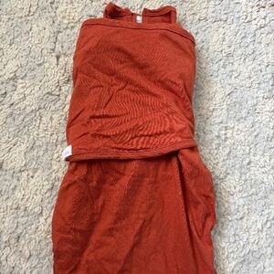 EMBE Stage 2 Transition Swaddle Sack Hands Out Size 12-18 lbs Sand